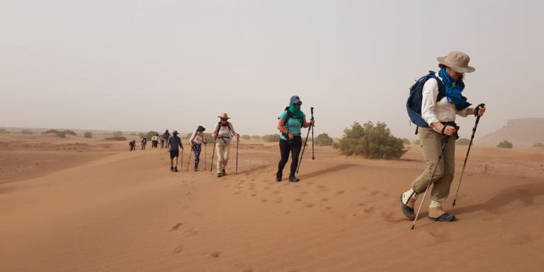 Chris treks the Sahara