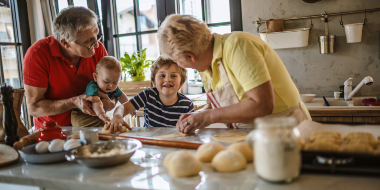 grandparents securing grandchildren's future
